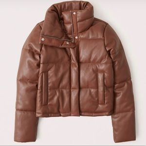 Abercrombie Vegan Mini Puffer